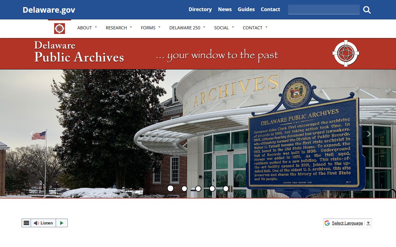 Lewes historical divorce records at Delaware Public Archives
